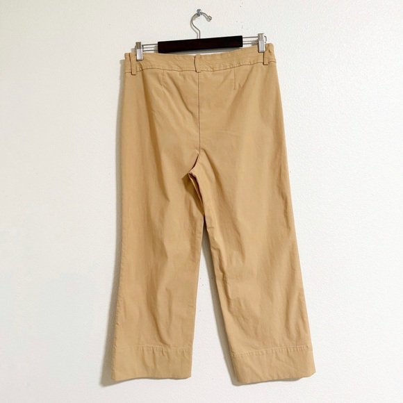 Chicos Wide Leg Crop Chino Pants - Picture 2 of 9